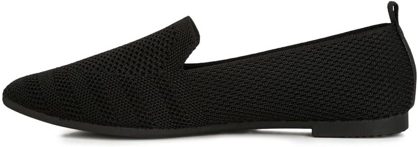 London Rag Akili Knit Textile Solid Flats
