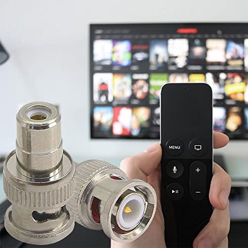 Ysruanh 6-Piece RCA to BNC Adapter Set - RCA Female to BNC Male Video Adapter Connection for CCTV Camera System - Image 8