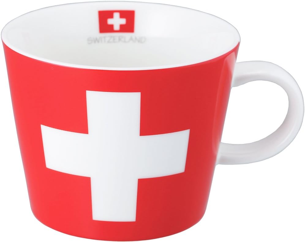 Gekjinsha Sugar Land 10953-7 Mug, Flag Pattern, France, 12.8 fl oz (380 cc), Made in Japan, Microwave and Dishwasher Safe