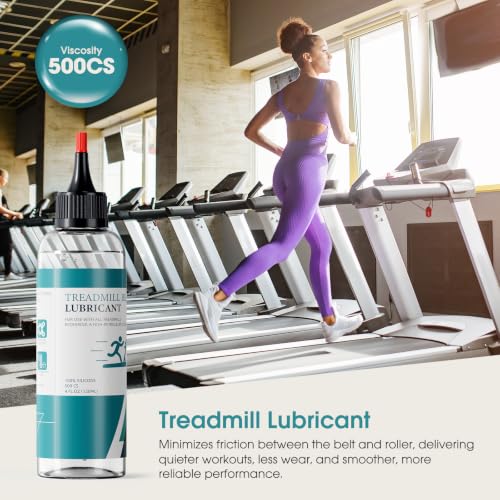 CCGeass Treadmill Belt Lubricant, 100% Silicone Treadmill Lube, 8 oz