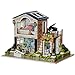 GJRFYJ Modell Spielzeug -Miniatur Puppen Kit Gartenhaus mit Möbel-Sets besten Geburtstags-Geschenke for Erwachsene
