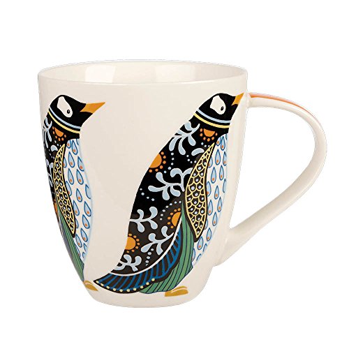 Churchill Paradise Birds Fine China Gift Coffee Mug (Penguin Crush)