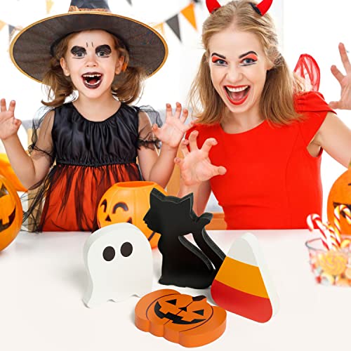 WATINC-4pcs-Halloween-Tiered-Tray-Sign-Wooden-Table-Decor-Items-Happy-Halloween-Party-Trick-or-Treat-Black-Cat-Pumpkin-Ghost-Wood-Centerpiece-Table-Decoration-Fall-Rustic-Farmhouse-Tabletop-Decor WATINC 4pcs Halloween Tiered Tray Sign Wooden Table Decor Items Happy Halloween Party Trick or Treat Black Cat Pumpkin Ghost Wood Centerpiece Table Decoration Fall Rustic Farmhouse Tabletop Decor