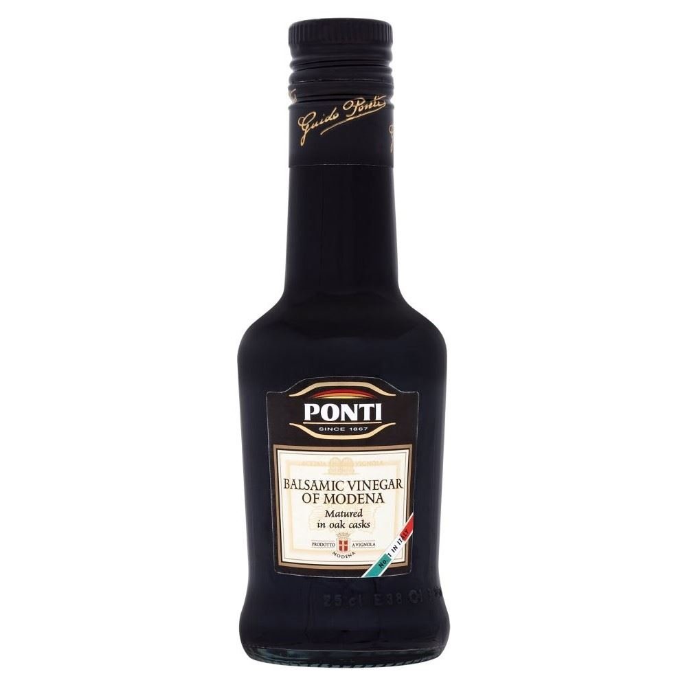 Ponti Vinagre Balsámico De Módena (250ml) (Paquete de 6)