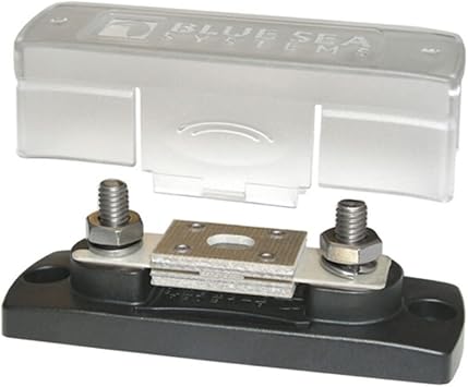 Blue Sea Systems 5005 ANL Fuse Block with Insulating Cover, 35-300 Amp, 32V DC