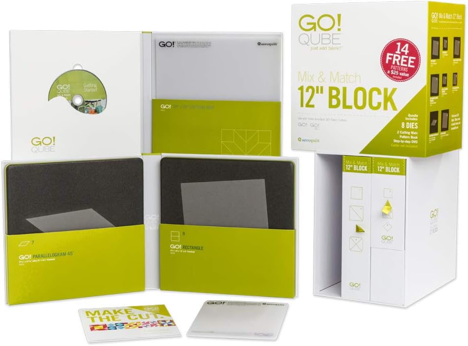 AccuQuiltGO! Qube Mix & Match 12" Block