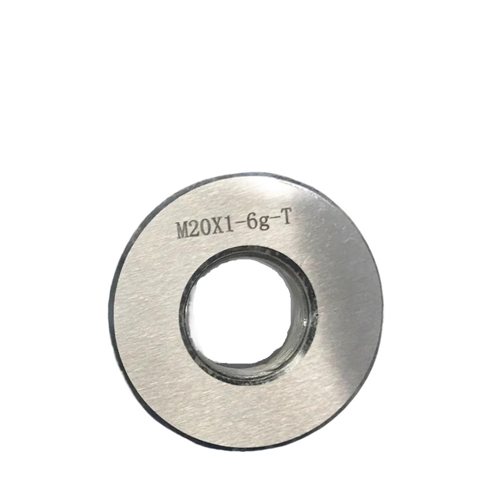 Spécifications du calibre à anneau avec filetage métrique, gamme M105-M120, précision par défaut 6 g(M110x6-6g)