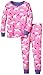 Hatley Little Girls' Pajama Set Overall Unicorns