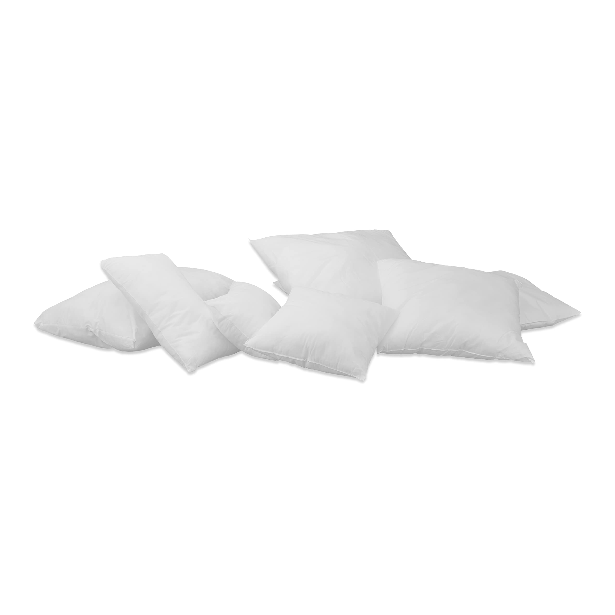 DECASATEXTIL- Set de 2Uds de Rellenos de cojín, Efecto Nube, Fibra Hueca de Alta recuperación -Diferentes Formas y Medidas- Rellenos de cojín Redondos, Cuadrados, rectangulares (45x45cm)