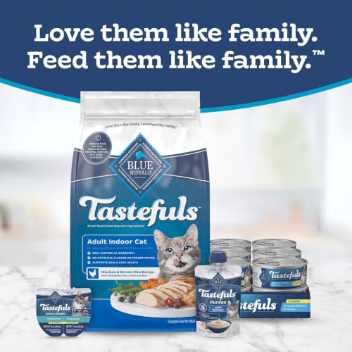 Blue Buffalo Tastefuls Fish & Shrimp Flaked Wet Cat Food, 3 oz, 4 ct | Real Fish First, Entrée in Gravy, No Chicken By-Product, Corn, Wheat, or Soy - image 9