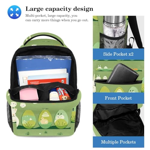 Sac à dos avec trousse à crayons multicolore grand format pour l'école primaire