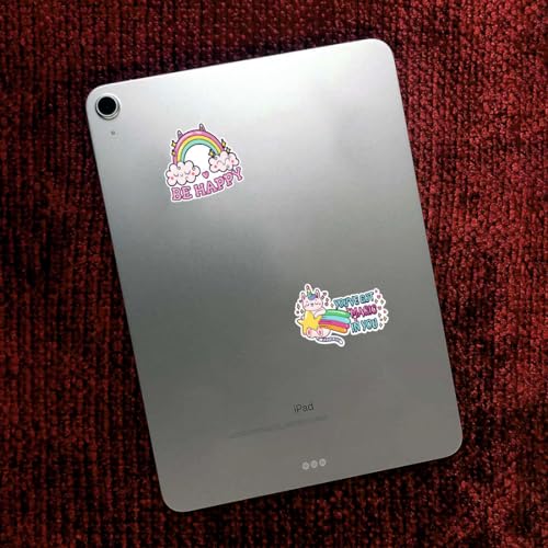 Image of Zesta Aesthetic Stickers for Laptop /Waterproof Anime Decal for Books /Vinyl Sticker for Fridge /Easy to Use Korean Car Sticker Kawaii Cute Stickers (Unicorn)-Self-Adhesive