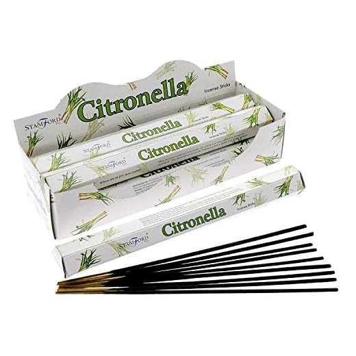 Stamford Citronela Incienso, 20 palos x 6 paquetes