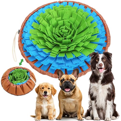 Vivifying Snuffle Mat for Dogs, Adjustable Nosework Mat for Small...