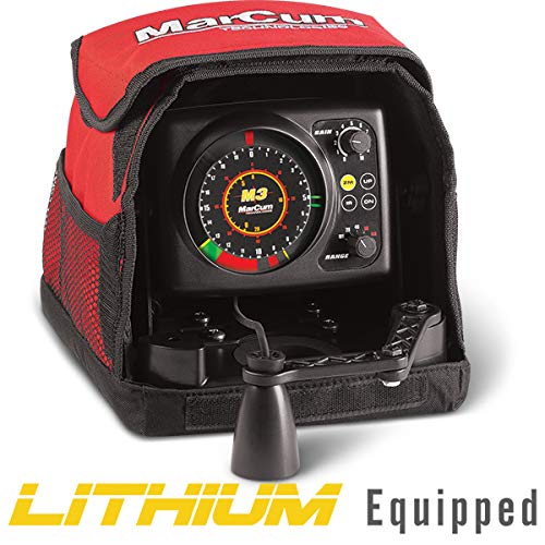 Image of MarCum M3L Flasher System | High-Definition Ice Fishing Flasher & Sonar | Advanced Fish Finder with Lithium Battery | Premium Fishing Electronics