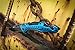 MTech USA Ballistic MT-A705G2-BL Spring Assist Folding Knife, Blue