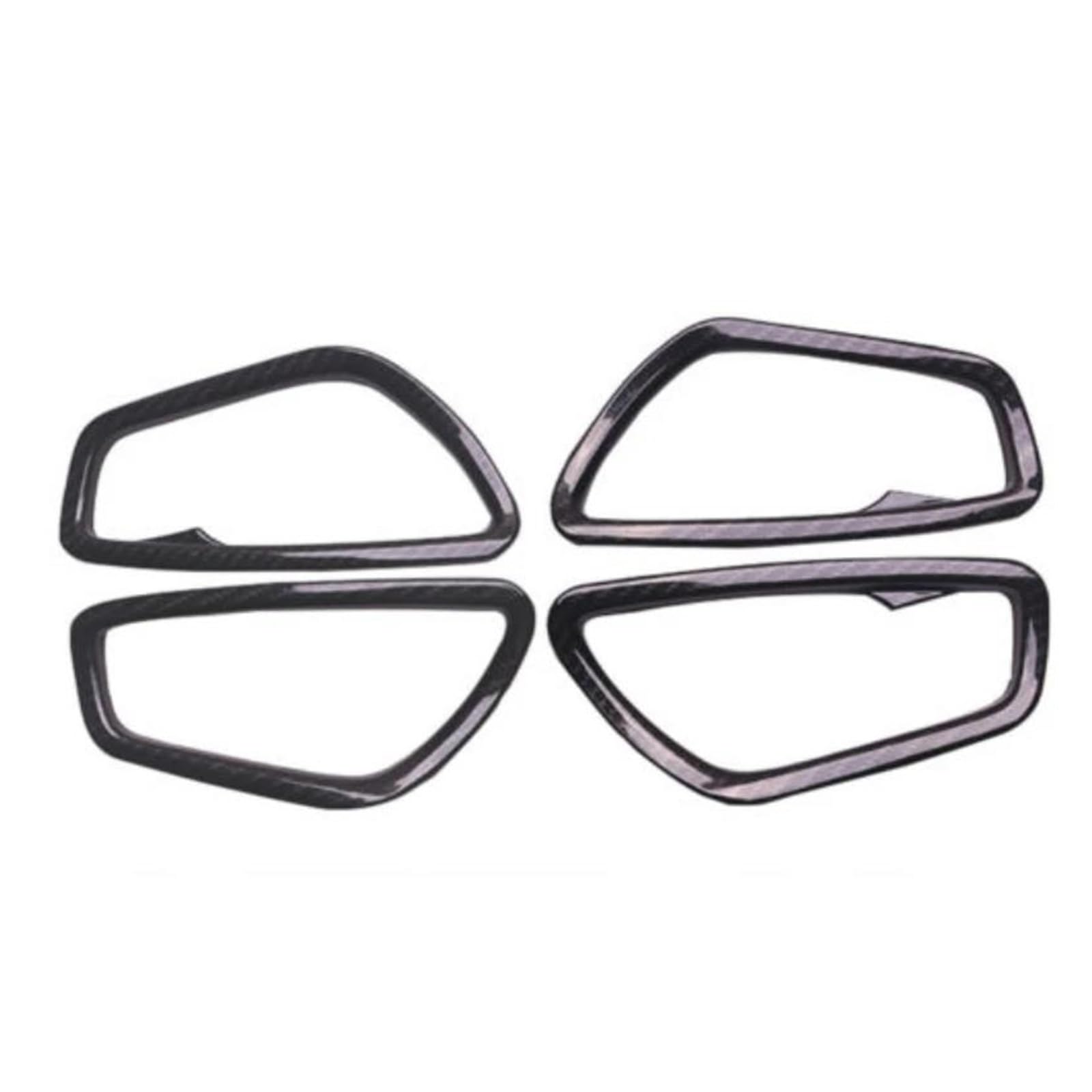 Interior Door Handles for Civic 2016 2017 Car Interior Mouldings Inner Door Handle Bowl Cover Trim Bezel