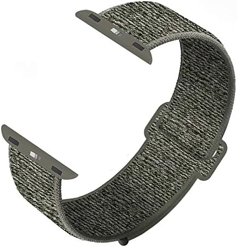 GZ GZHISY Newest Band Compatible with Apple Watch Band 38mm 42mm 40mm 44mm, Soft Breathable Nylon Sport Loop Band Replacement Band Compatible for iWatch Series 4/3 /2/1