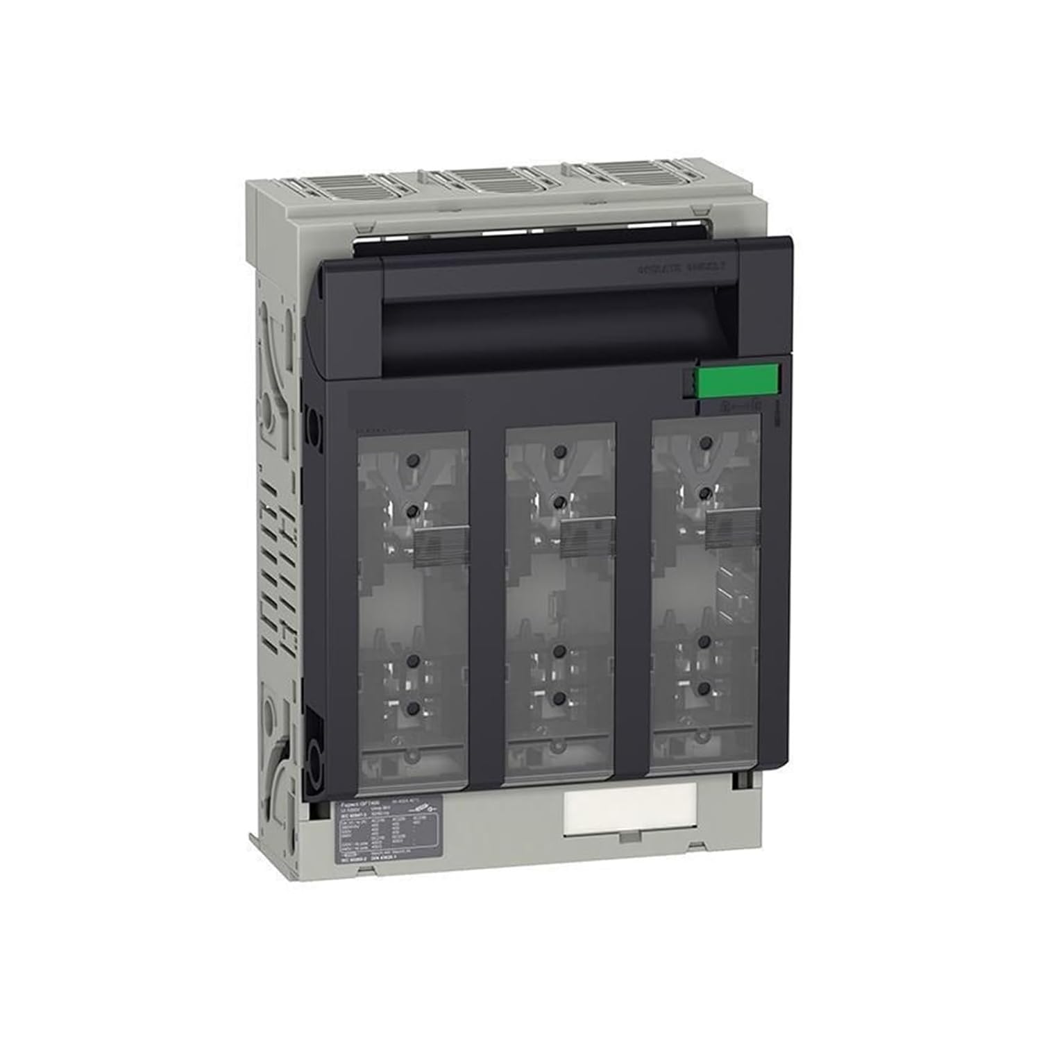 Fuse Type Disconnect Switch LV480806 ISFT400 3P Fixed Front Panel Wiring M10 Terminal Wiring