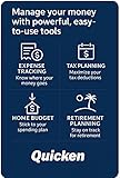 Quicken Classic Deluxe Personal Finance Software - Take control of your finances - 1 Year Subscription (Windows/Mac)