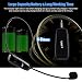 2.4G Micrófono Inalámbrico, HyAdierTech Transmisión Inalámbrica Estable, Micrófono Altavoz Auricular y de...
