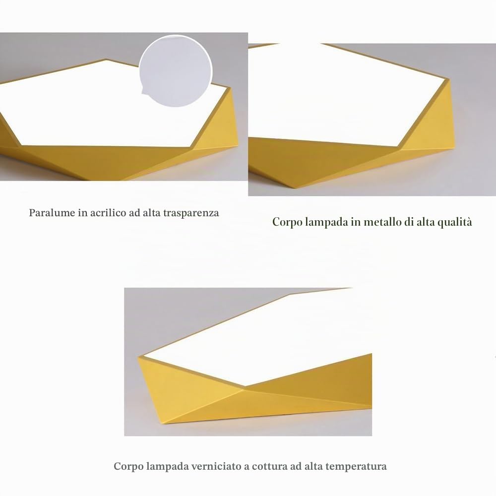 Lampada da Soffitto A LED in Stile Macaron 3000-6000K Plafoniera Dimmerabile A Risparmio Energetico Piatta Moderna Vicino agli Apparecchi di Illuminazione A Soffitto Plafoniere Facili