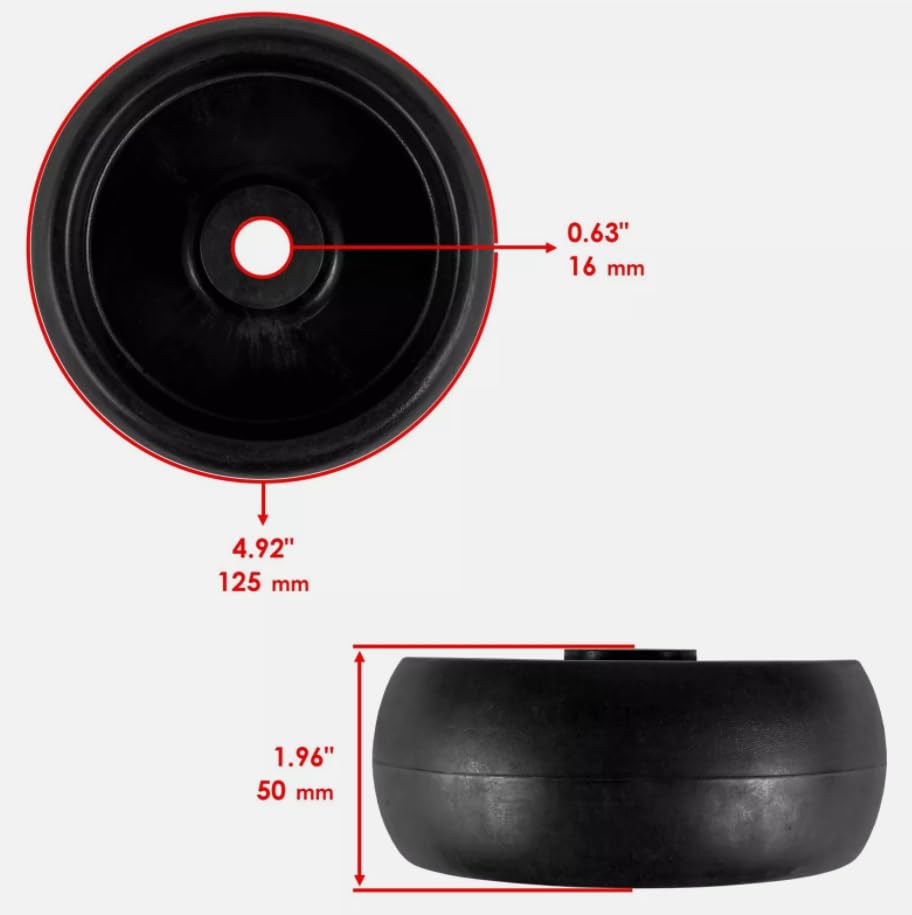 JunShape 4 Deck Wheel Bolt for LA125 LA130 LA140 LA145 LA150 LA155 GX10168,Replacement for John Deere OEM