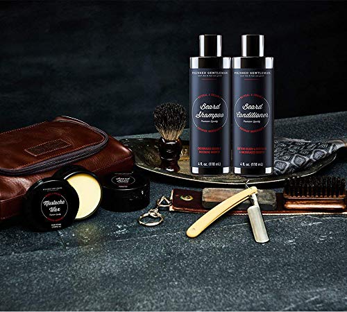 Beard Conditioner For Men With Beard Softener - Beard Thickener With Tea Tree And Beard Growth Oil - Beard Grooming And Mustache Softener - Natural Facial Hair Wash - Beard Moisturizer (4Oz) #TOP5