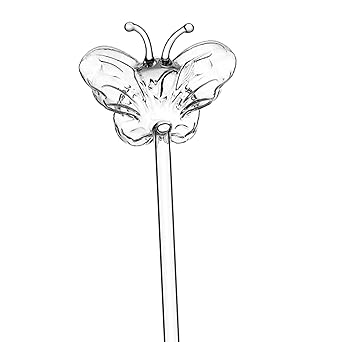 WINTI Cartoon Auto Watering Spike Animal Shape for Indoor Greenhouse Houseplant Butterfly