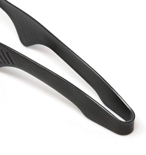 Miniatura 5 de Todai Pinzas para barbacoa Yakiniku antideslizantes de acero inoxidable de 9.4 pulgadas (negro)