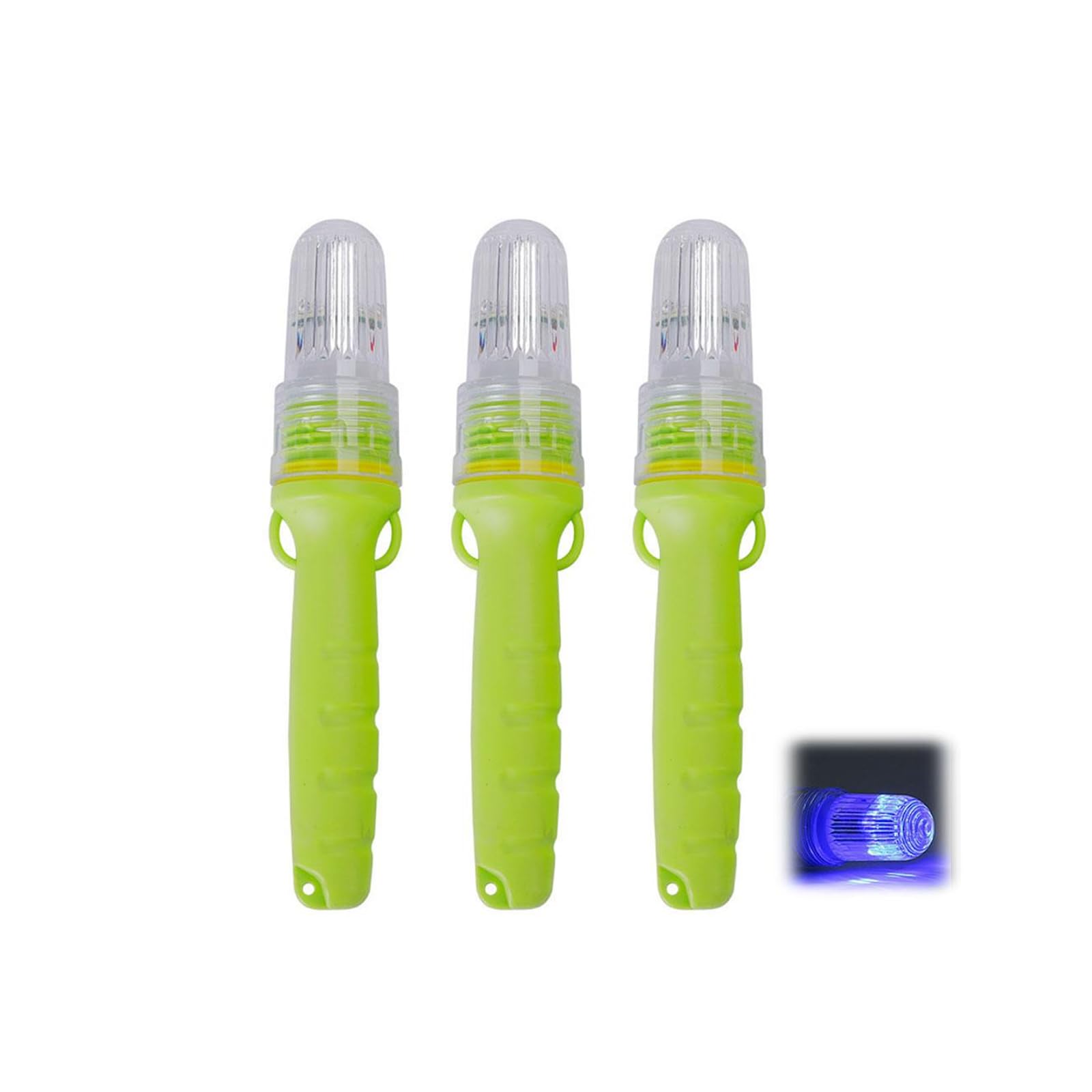 3 PCS Boat Flares, 2026 Upgrade Boat Flares Coast Guard Approved Marine, Flare for Fishing Boats, Electronic Boats Distress Flare, Waterproof Emergency Signals for Fishing Nets, Buoys