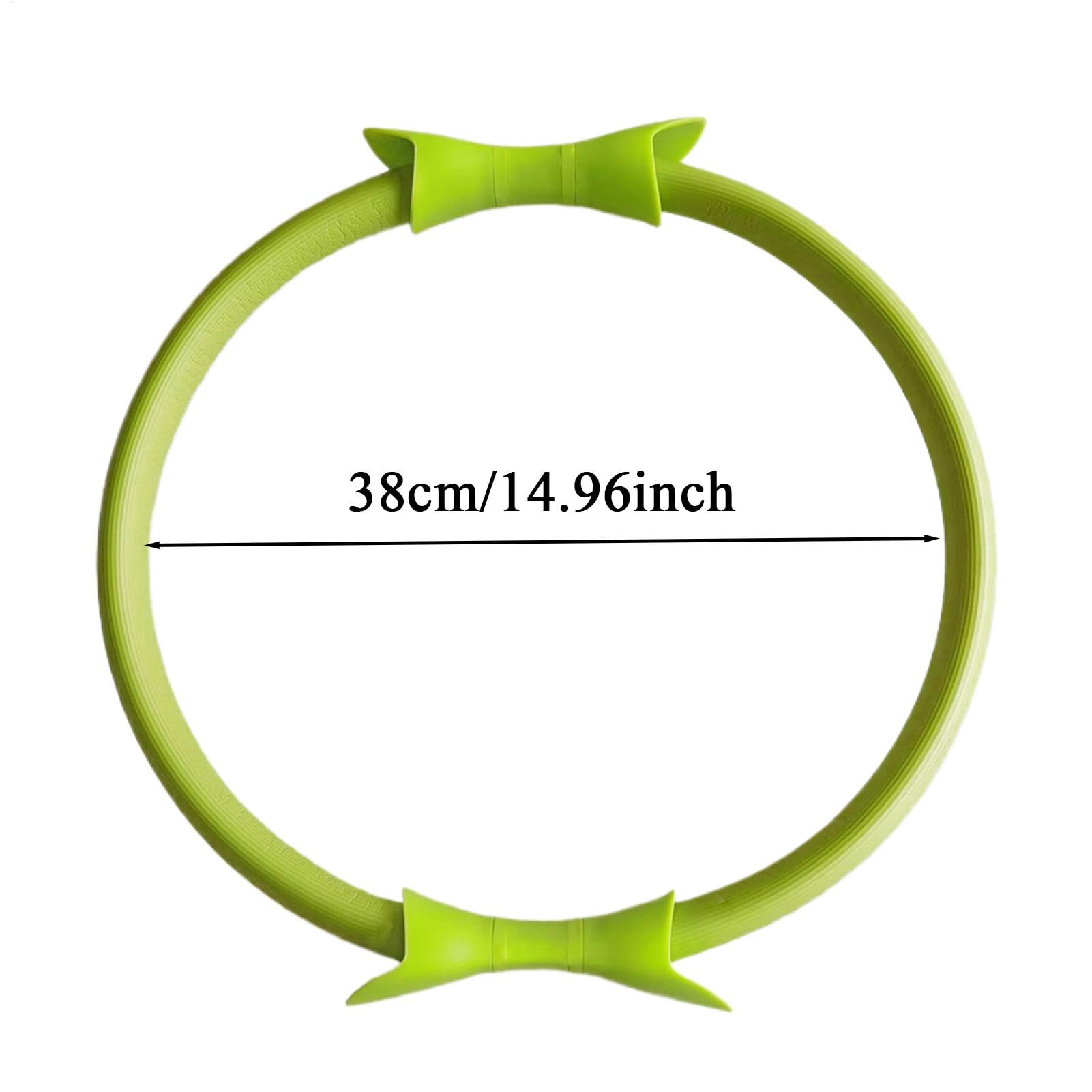 Anneau de Yoga Pilates, Toning Pilates Ring | RÉSISTANCE Pilates Ring Fitness LEGONDES LEGERS | Équipement d'exercice à Double poignée tonifier Les Accessoires de Yoga pour Les Cuisses et Les Bras