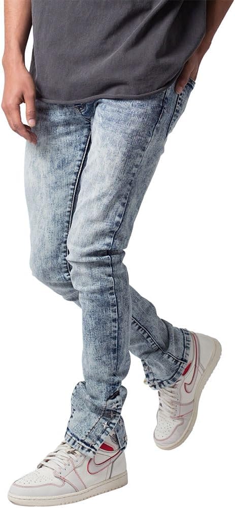 Amazon | [ミニマル] デニム スキニーパンツ メンズ 28inch