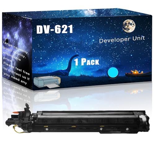 MUCQL DV-621 Compatible Developer Unit Replacement for Konica Minolta High Yield Compatible bizhub C450i C451i C550i C551i C650i C651i C750i Printers, Meet Printing Needs (1 Pack Cyan)