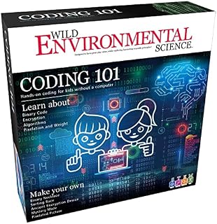 Wild Science WST707WILD Science Coding Science Kit, Kids Science Experiments for learning the fundamentals of computer code for ages 6 plus
