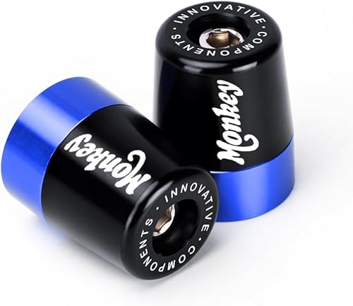 Miniatura 7 de Mokiton Tapas de enchufe para manillar con extremos de manillar compatibles con Honda Monkey 125M 125MA 2019-2023  Almohadilla de equilibrio de
