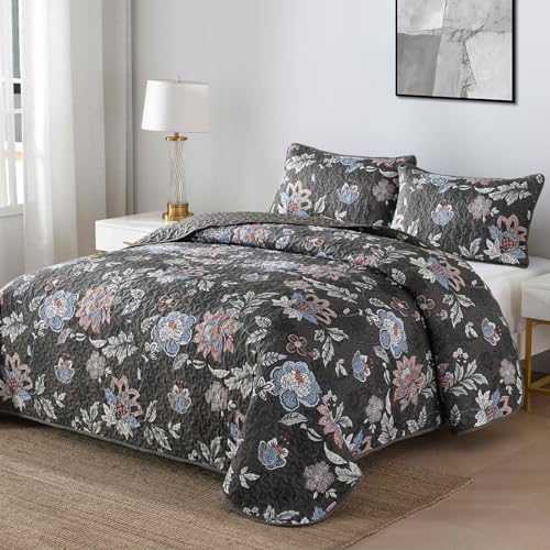 Couvre-lit décoratif en microfibre légère lit king size toutes saisons