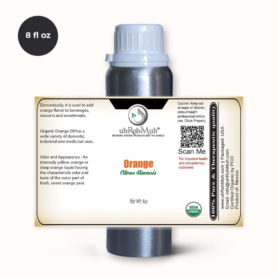Aceite Esencial de Naranja Orgánico 100% Puro y Natural miniatura 2
