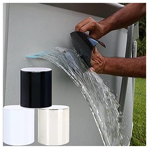 2 StüCk Pvc-Band Unterwasser Klebeband Reparatur-Klebeband Klebeband Abdichtband Reparaturband Gartenrohr-Auslauf-Reparatur, für Pool, Zelt, Plane, Dachrinne, Schlauchboot (2X Transparente Farbe)