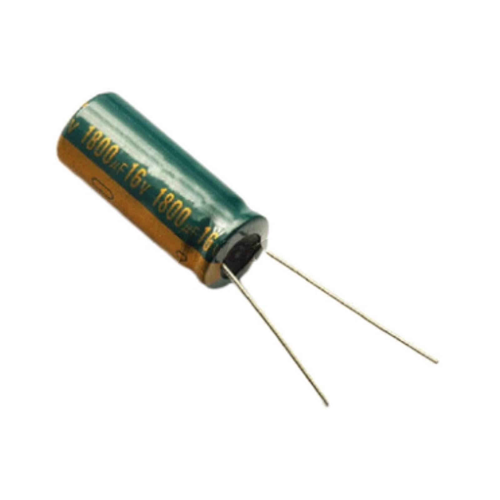 Condensateur électrolytique 16V 1800UF pour réparation de circuits audio de salon