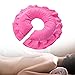 Amosfun Face Pillow for Massage with Hole Design 11.8X11X0.1 Inches Soft Breathable Cushion for Salon Spa Beauty and Home Massage Relaxation