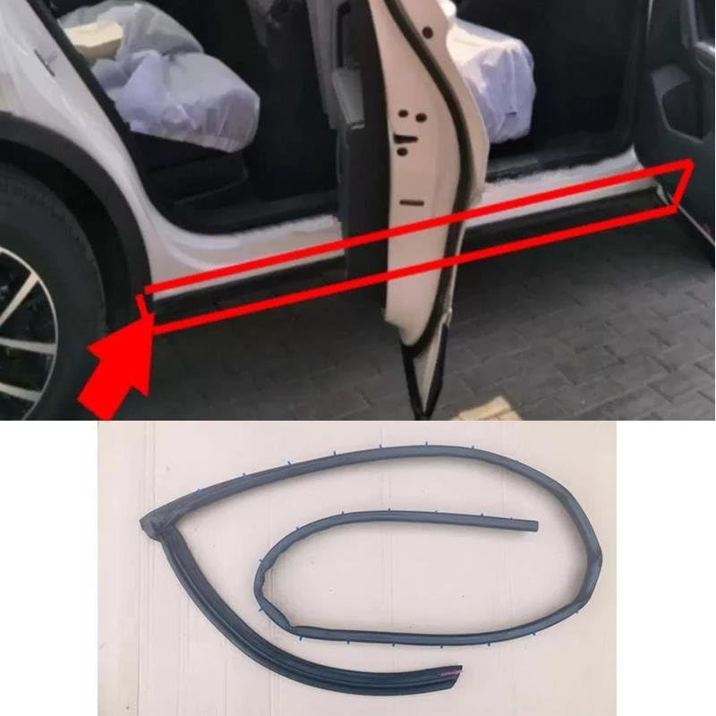 Joint d'étanchéité de portière en caoutchouc premium pour Tiguan MK2