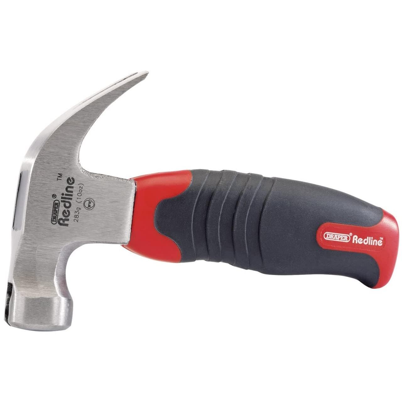 Draper Redline 68833 młotek z włókna szklanego, 283 g, czerwono-czarny