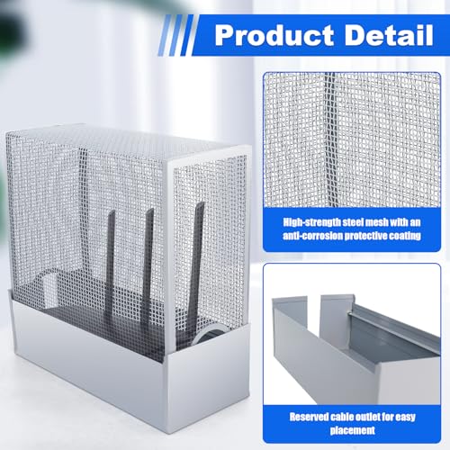 Image of Large WiFi Router Cover, About 90% of WiFi-Router Emf and 5G is Blocked, Wi-Fi Router Cover for Protection, WiFi Routers Emf Faraday Cage 10in