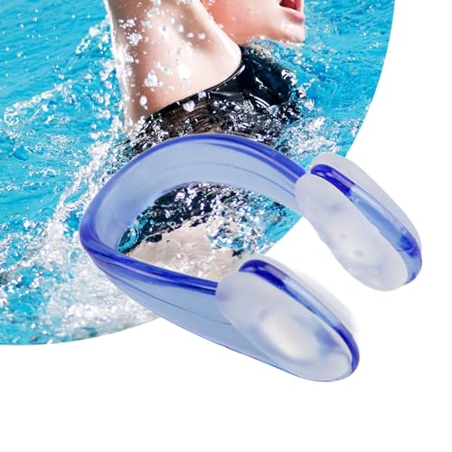 RNXRZANK 2X Nose Clip for Swimming, Nose Protector for Water Activities with Storage Box