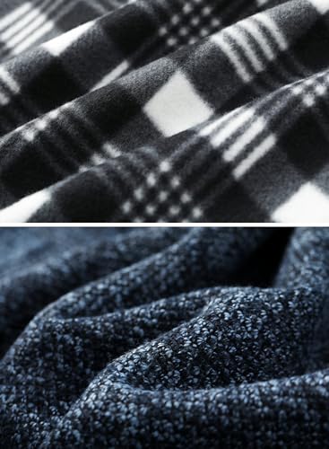 Image of Vcansion Men's Classic Cardigan Sweaters Stand Collar Slim Fit Casual Knitted Sweater