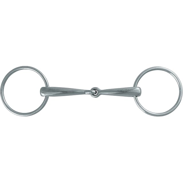 Stübben Gebiss 2226 - Trenza de agua simplemente rota - 12,5 cm - 16 mm - acero inoxidable