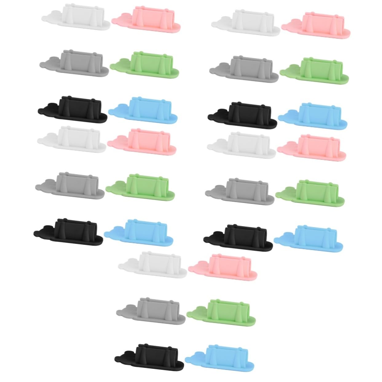 Clips de maintien pour stylos auto-adhésifs de papeterie