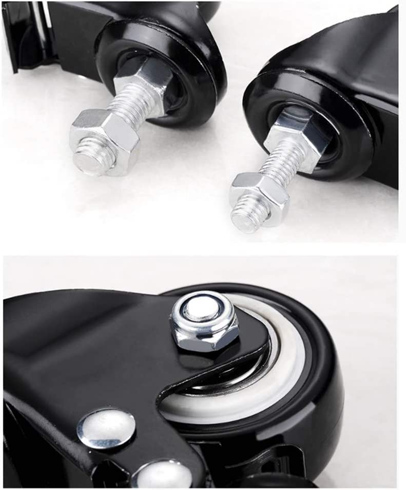 Roulette pour meuble double roulement résistante charge 160kg - 5