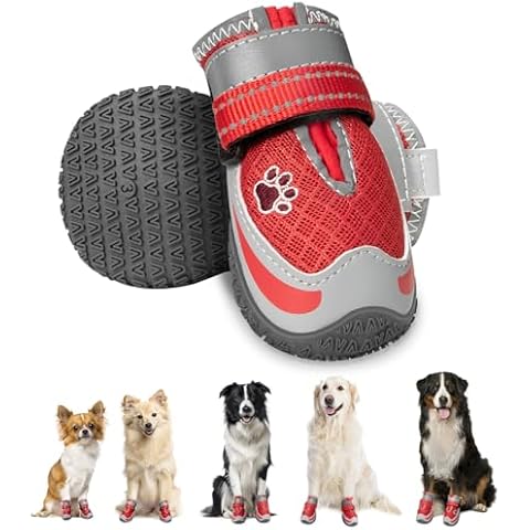 SlowTon Dog Shoes for Summer Hot Pavement Cover